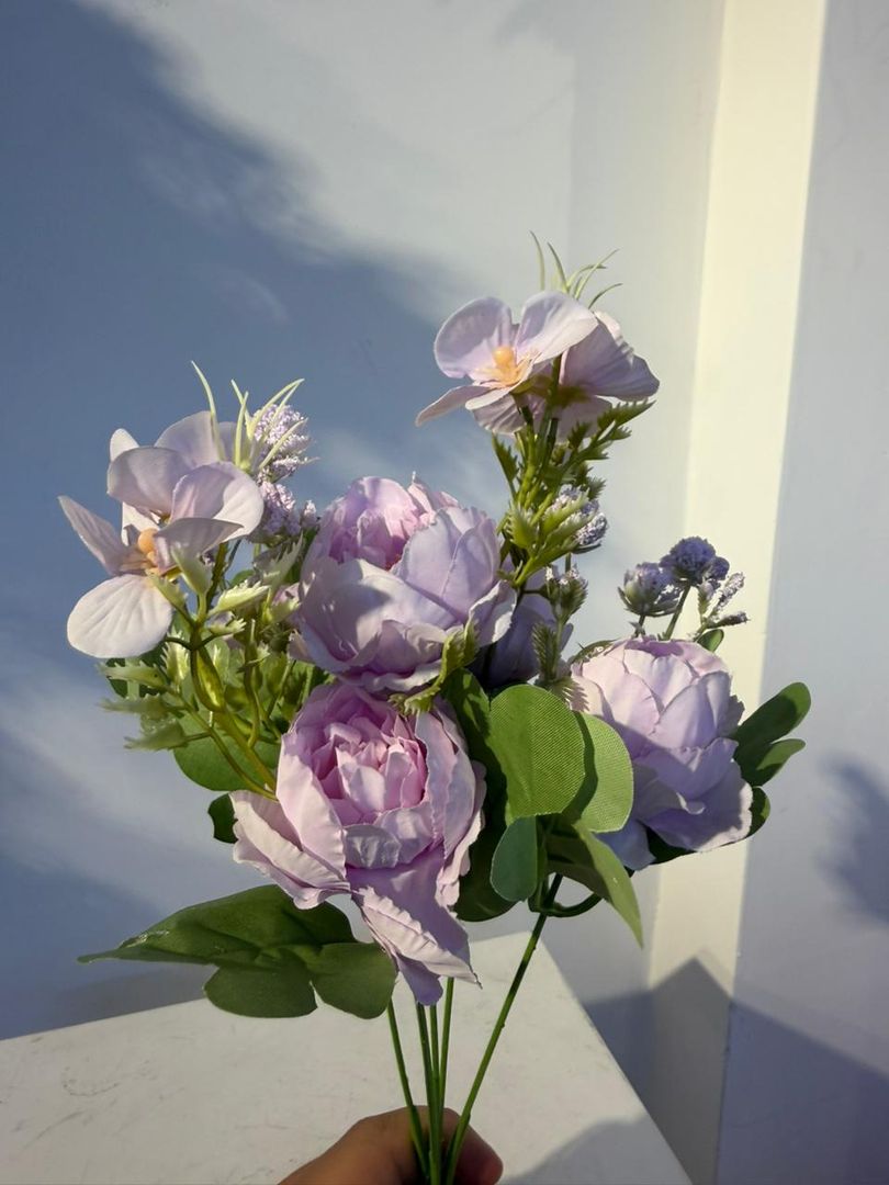 PEONIA X 5 LILA