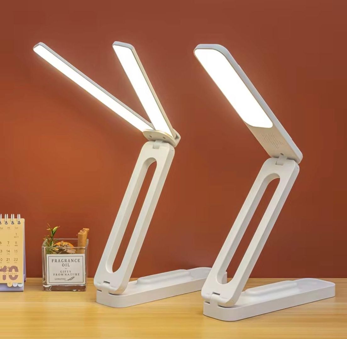 Lámpara de escritorio LED plegable