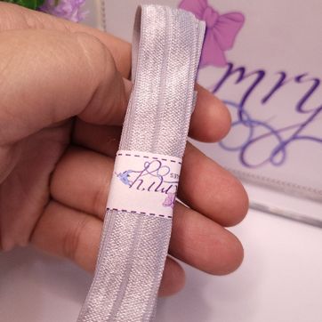 Sesgo Satinado Plateado 1.5cm  - imagen 1