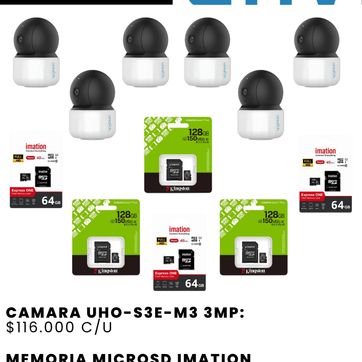 Imagen del producto KIT WIFI UNIVIEW X6 INTERIOR 3MP