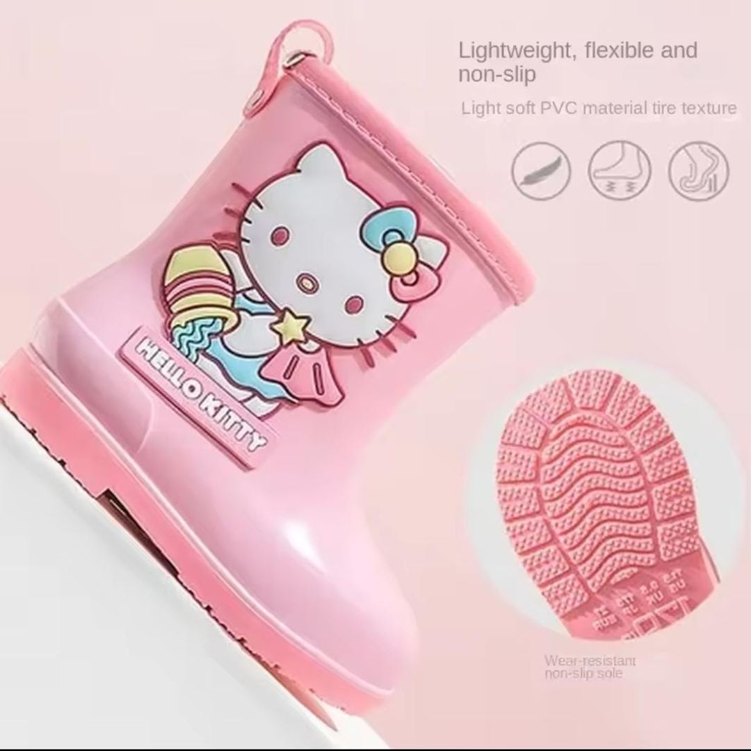 BOTAS CAMPANERAS HELLO KITTY