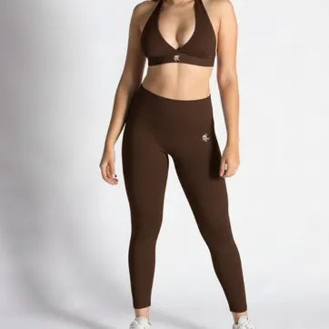 Imagen del producto Leggings sin costura delantera tiro alto Lycra