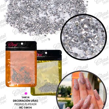 Imagen del producto Piedras plateadas 
