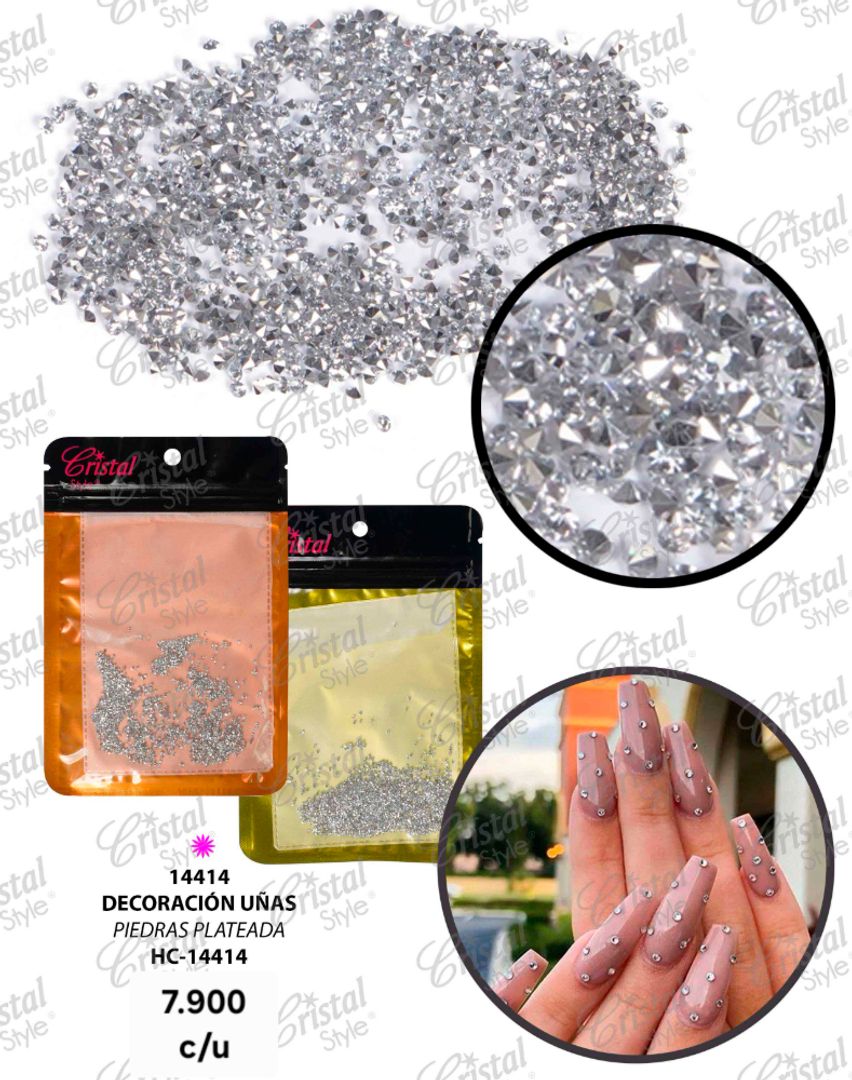 Piedras plateadas 
