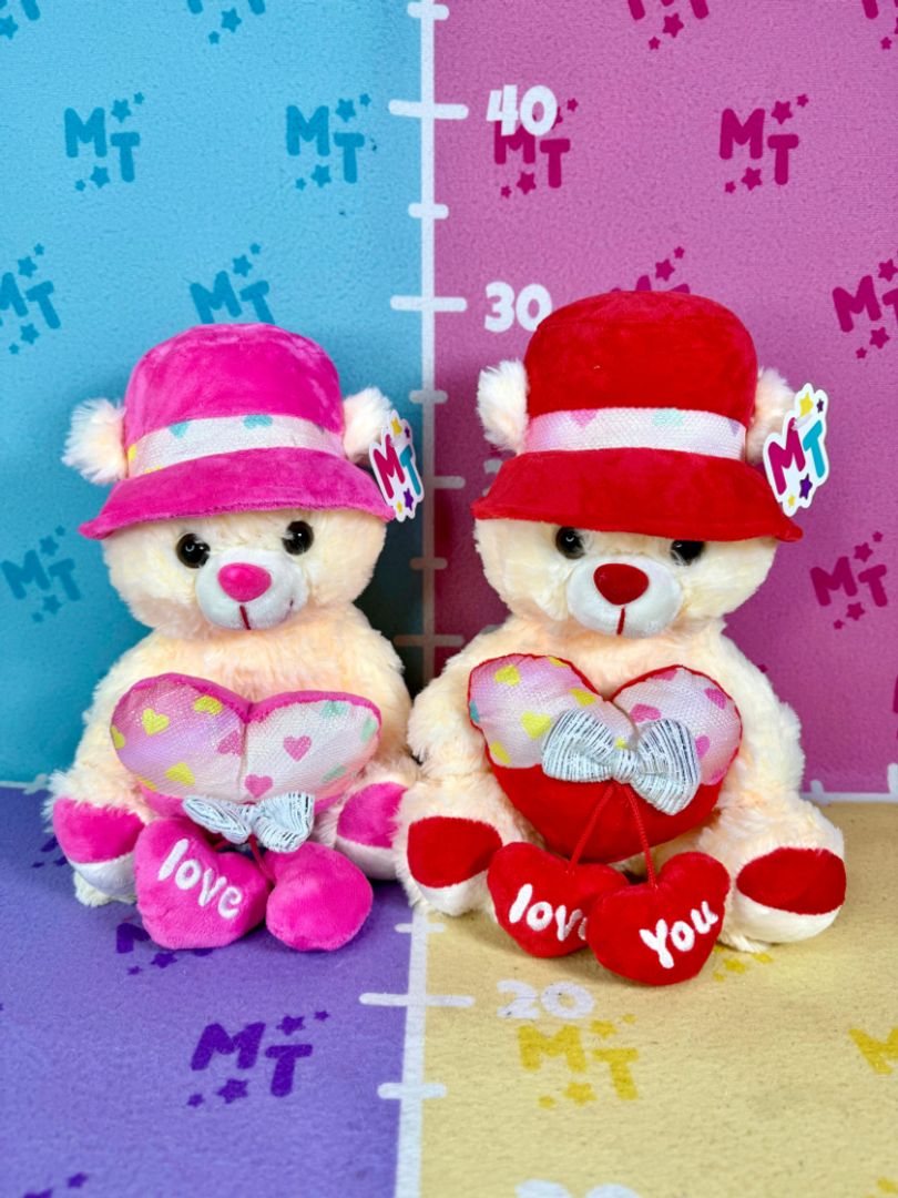 Pava corazones colgando love you 25cm PLS