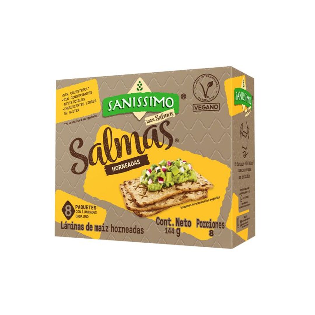 TOSTADITAS SANISSIMO SALMAS*144G