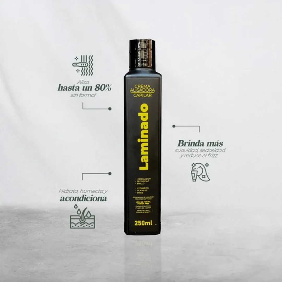 CREMA ALISADORA CAPILAR LAMINADO 250ml