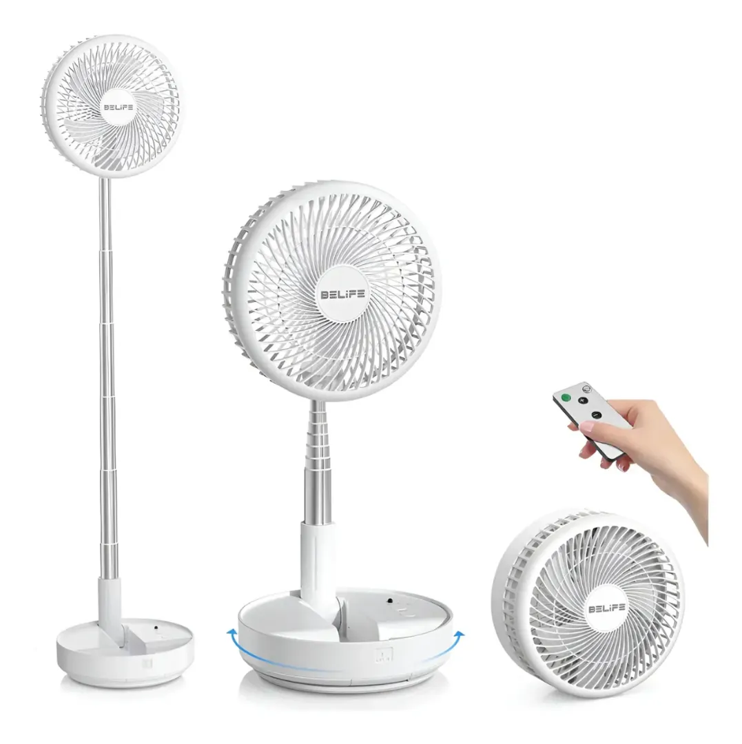 VENTILADOR MINI AJUSTABLE PORTATIL RECARGABLE