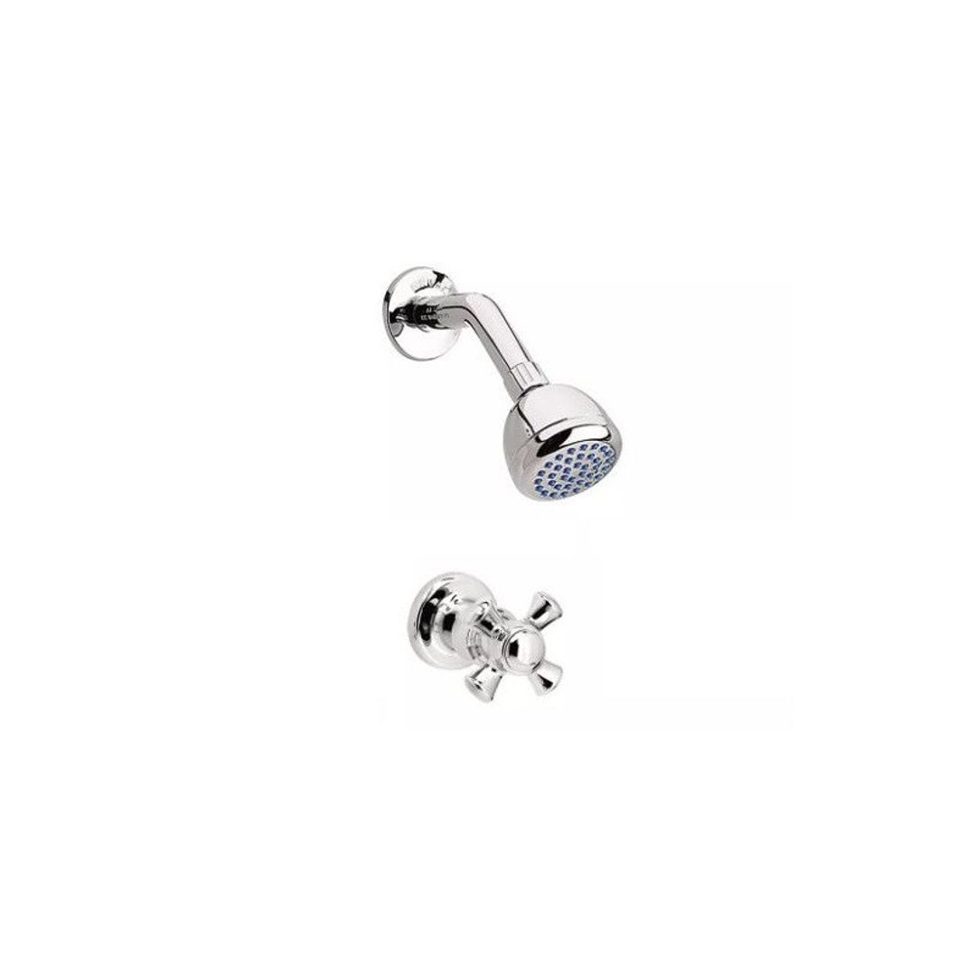 DUCHA REGADERA SENCILLA + REGISTRO CRUCETA BALTA GRIVAL