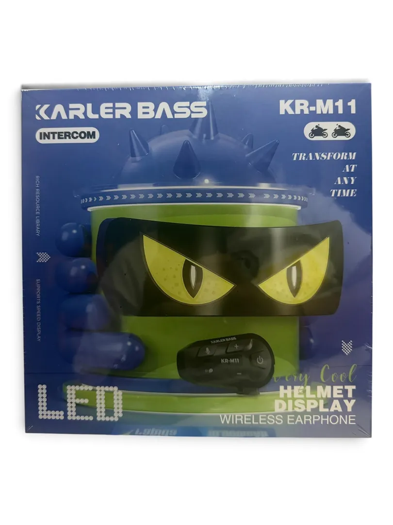 INTERCOMUNICADOR PARA CASCO KARLER BASS KR-M11 – LED