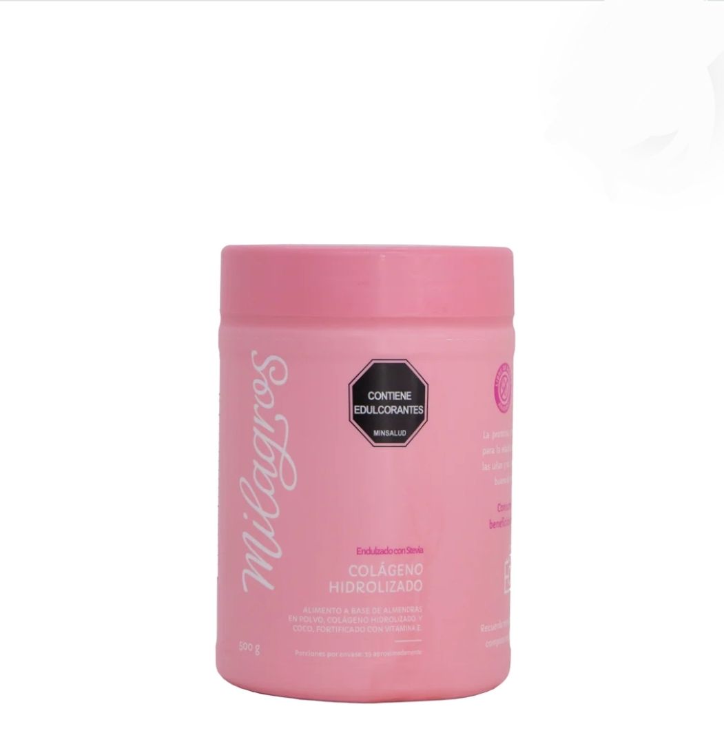 COLAGENO HIDROLIZADO EN POLVO CON STEVIA Milagros