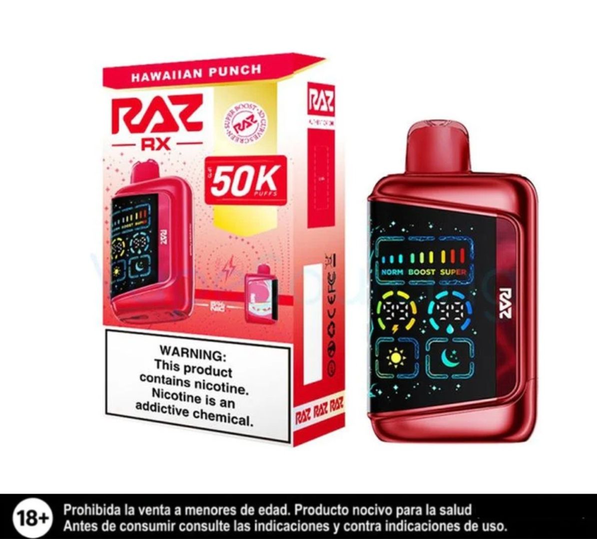 Raz Hawaiian Punch 50.000 Puffs