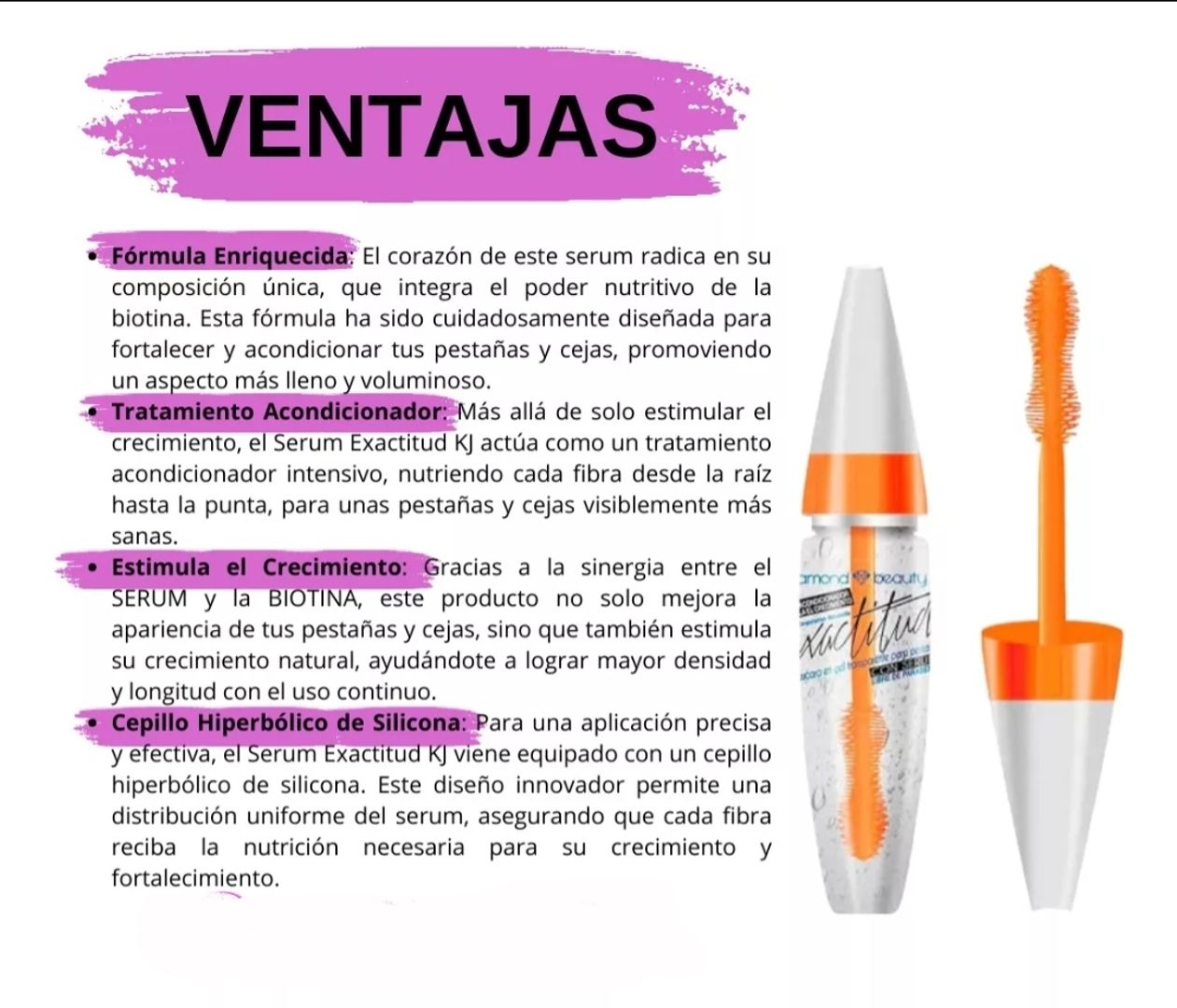 RIMEL EXACTITUD SERUM TRANSPARENTE - MARAVILLA