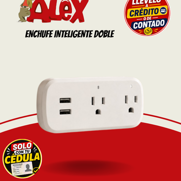 Imagen del producto ENCHUFE INTELIGENTE DOBLE
