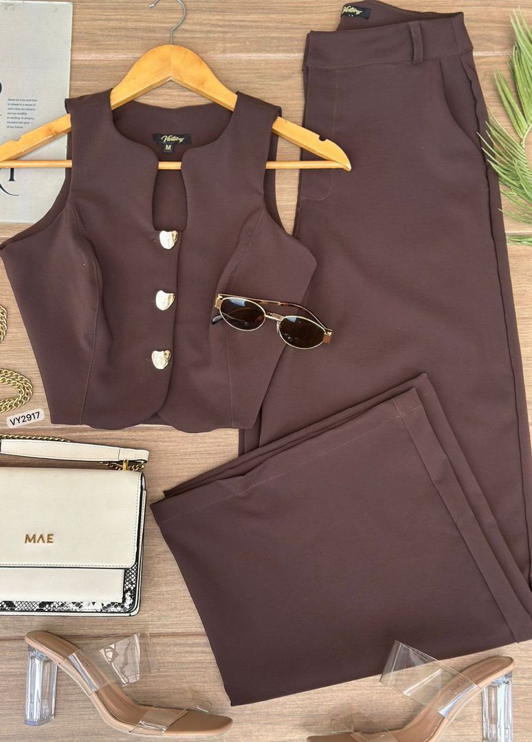 SET CHALECO Y PANTALON VY2917