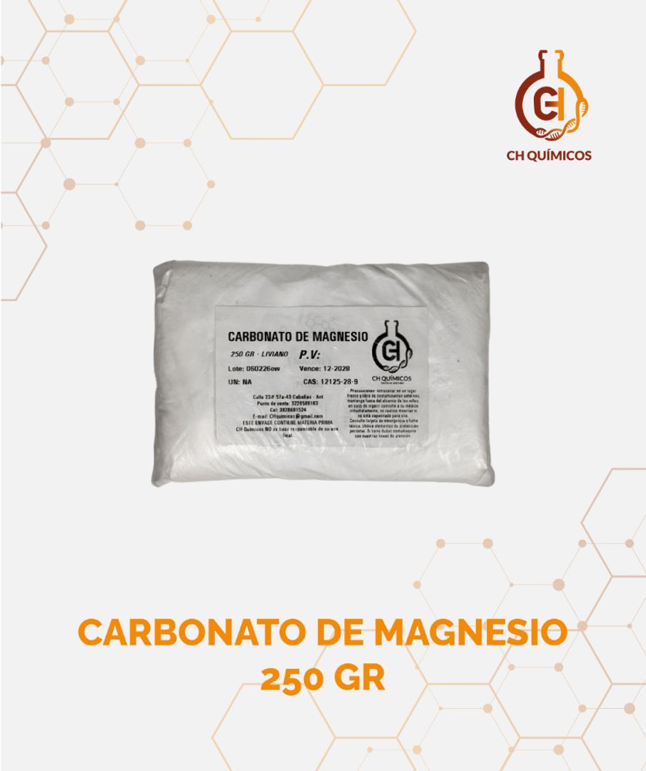CARBONATO DE MAGNESIO 250 GR