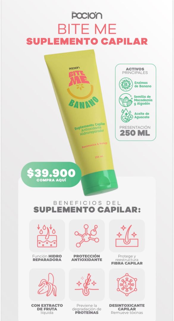 Suplemento capilar bitme 