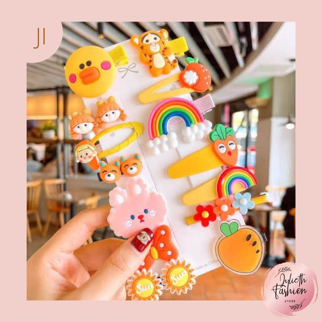 Set Pinzas Niña Rainbow