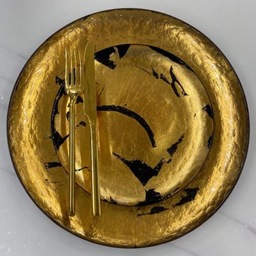 Imagen del producto Platos en cristal Trinche y Postre