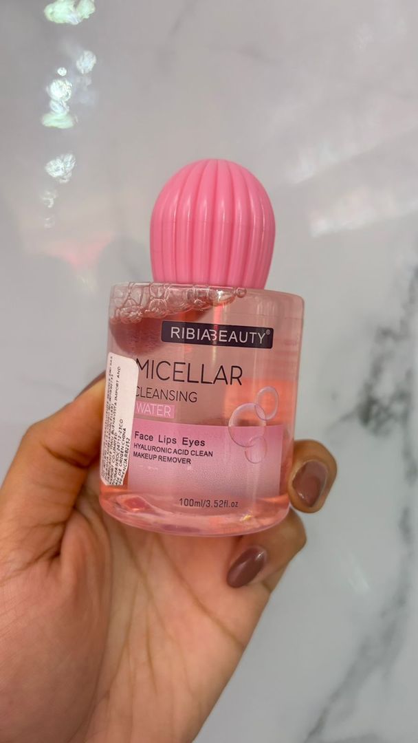 Agua micelar limpiadora 