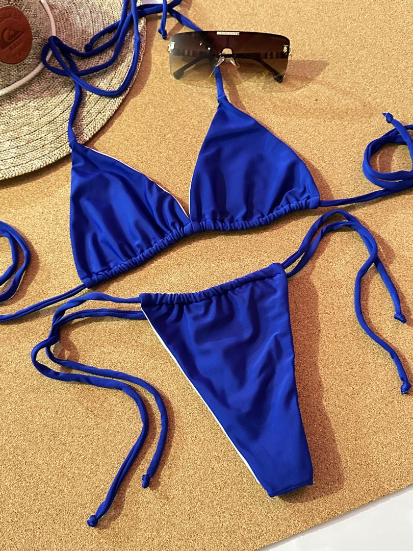 Bikini azul rey 