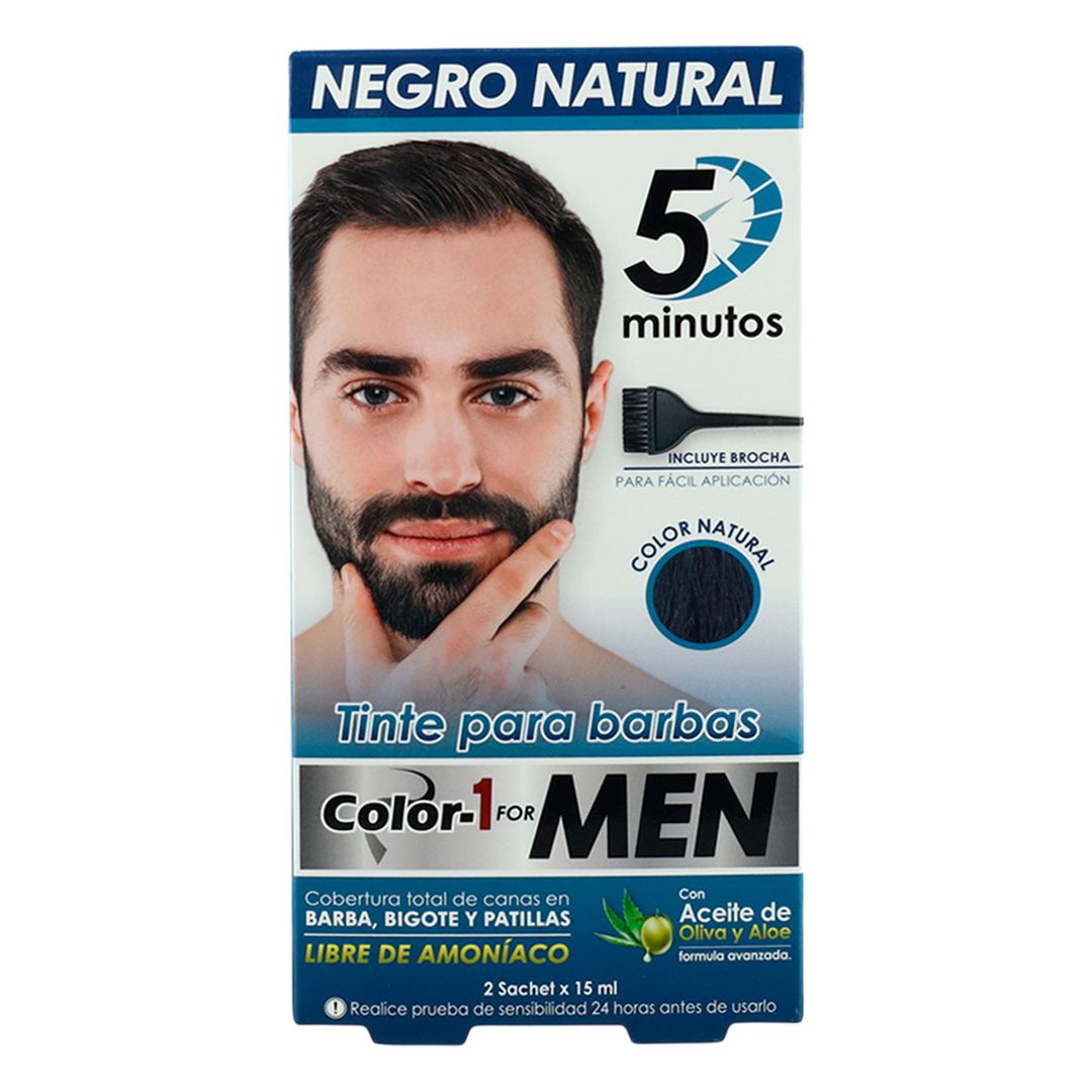 TINTE BARBAS COLOR 1 NEGRO