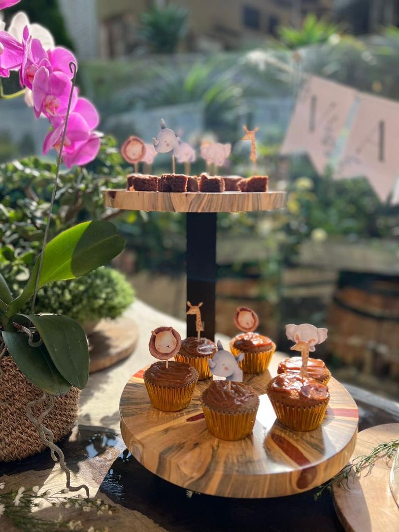 BANDEJA TORTERA 2 NIVELES 