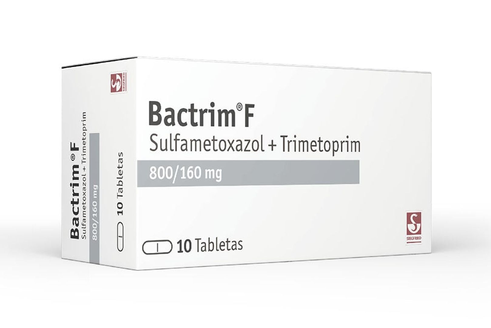 BACTRIM F 800/160MG DIS X 10 TAB FV 10-26