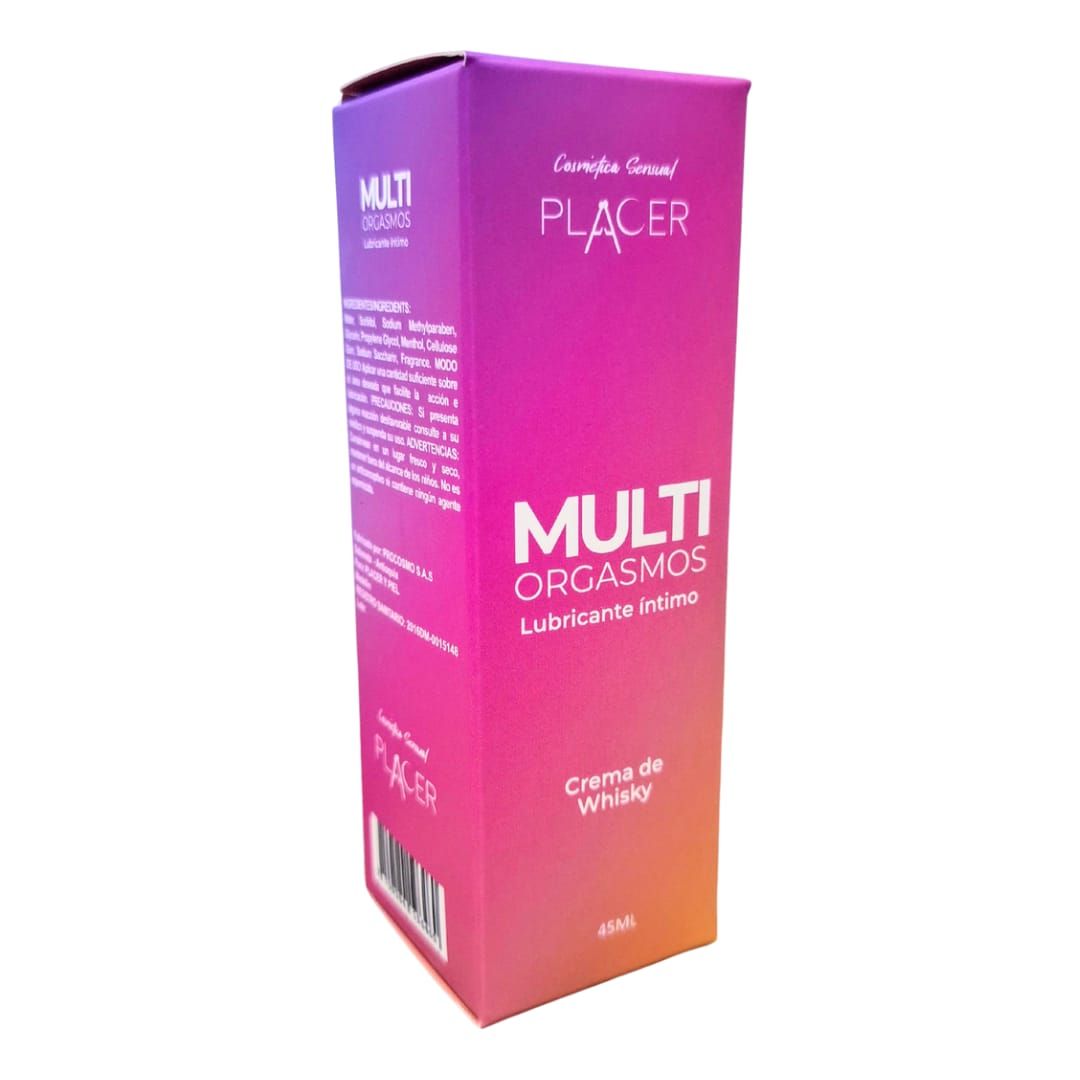 PLACER MULTIORGASMOS CREMA DE WHISKY