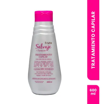 Imagen del producto TRATAMIENTO CAPILAR REFRIGERANTE ACEITE DE COCO 600ML FRUTO SALVAJE