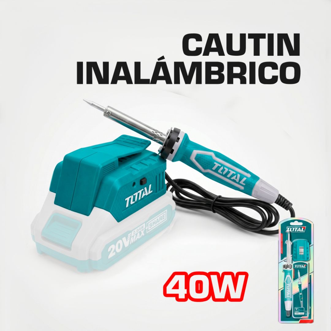 CAUTIN INALAMBRICO SIN BATERIA NI CARGADOR 40W