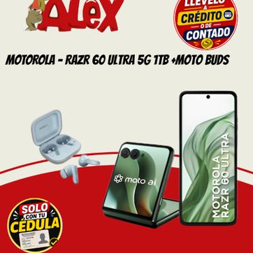 Imagen del producto MOTOROLA - Razr 60 Ultra 5G 1TB +Moto buds