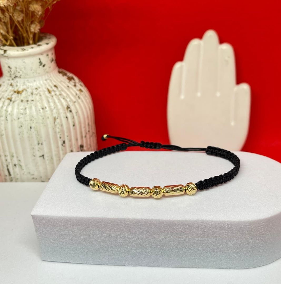 Pulsera barriles 9mm italy y balin 5mm italy