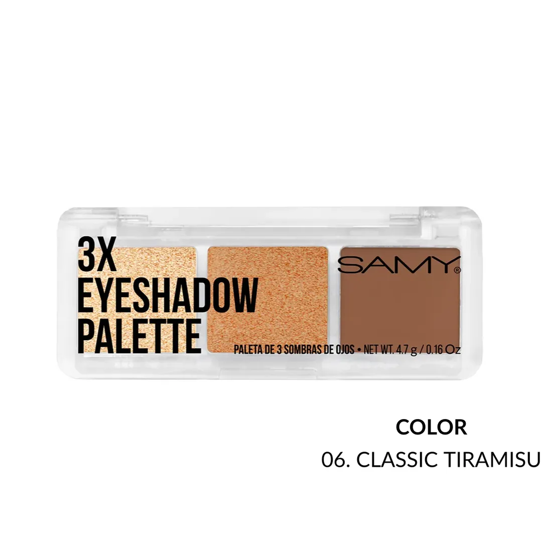 PALETA DE SOMBRAS X 3 SAMY