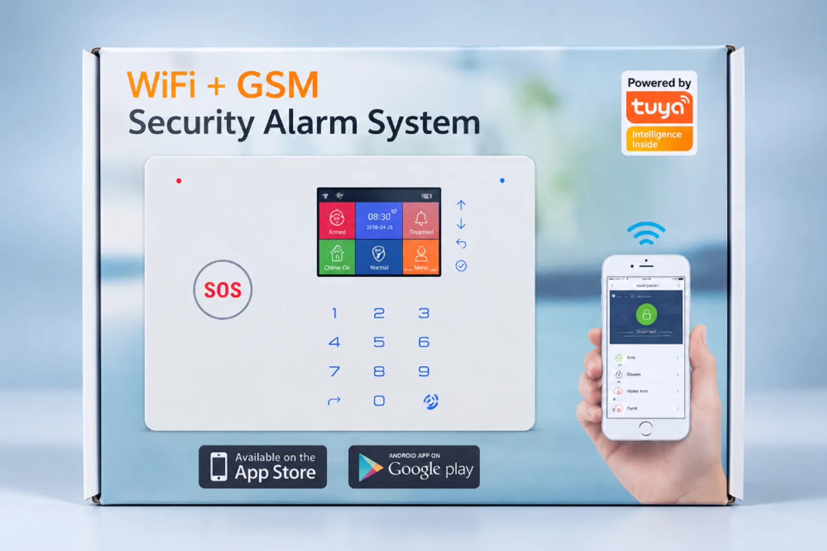 Sistema de Alarma Inteligente WiFi + GSM