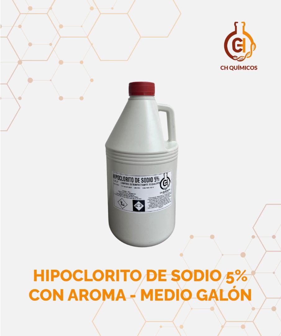 HIPOCLORITO DE SODIO: 5% CON AROMA