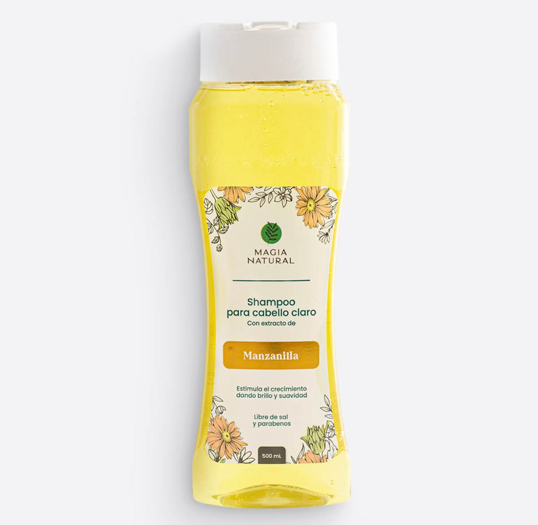 SHAMPOO MANZANILLA 500ML MAGIA NATURAL