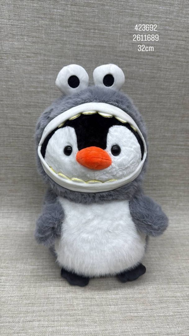 PINGUINO CON DISFRAZ 32 CM 