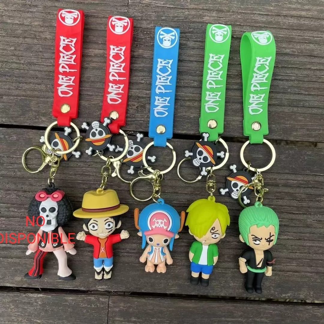 Llaveros one piece 