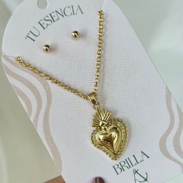 Imagen del producto Cadena corazón lateral 
