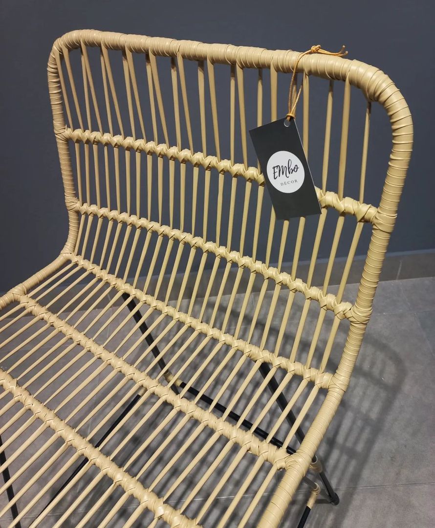 Silla imitación Rattan