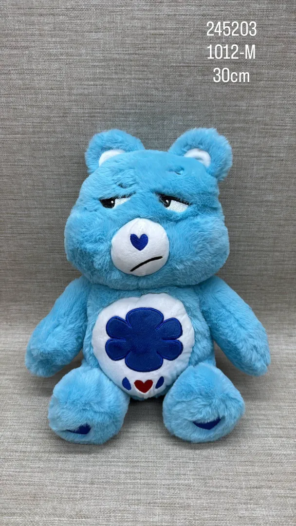 OSO CARIÑOSITO AZUL  30 CM 