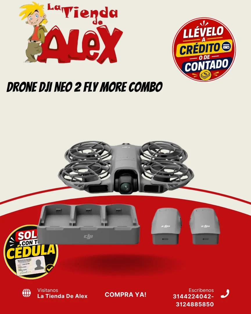 Drone DJI Neo 2 Fly More Combo