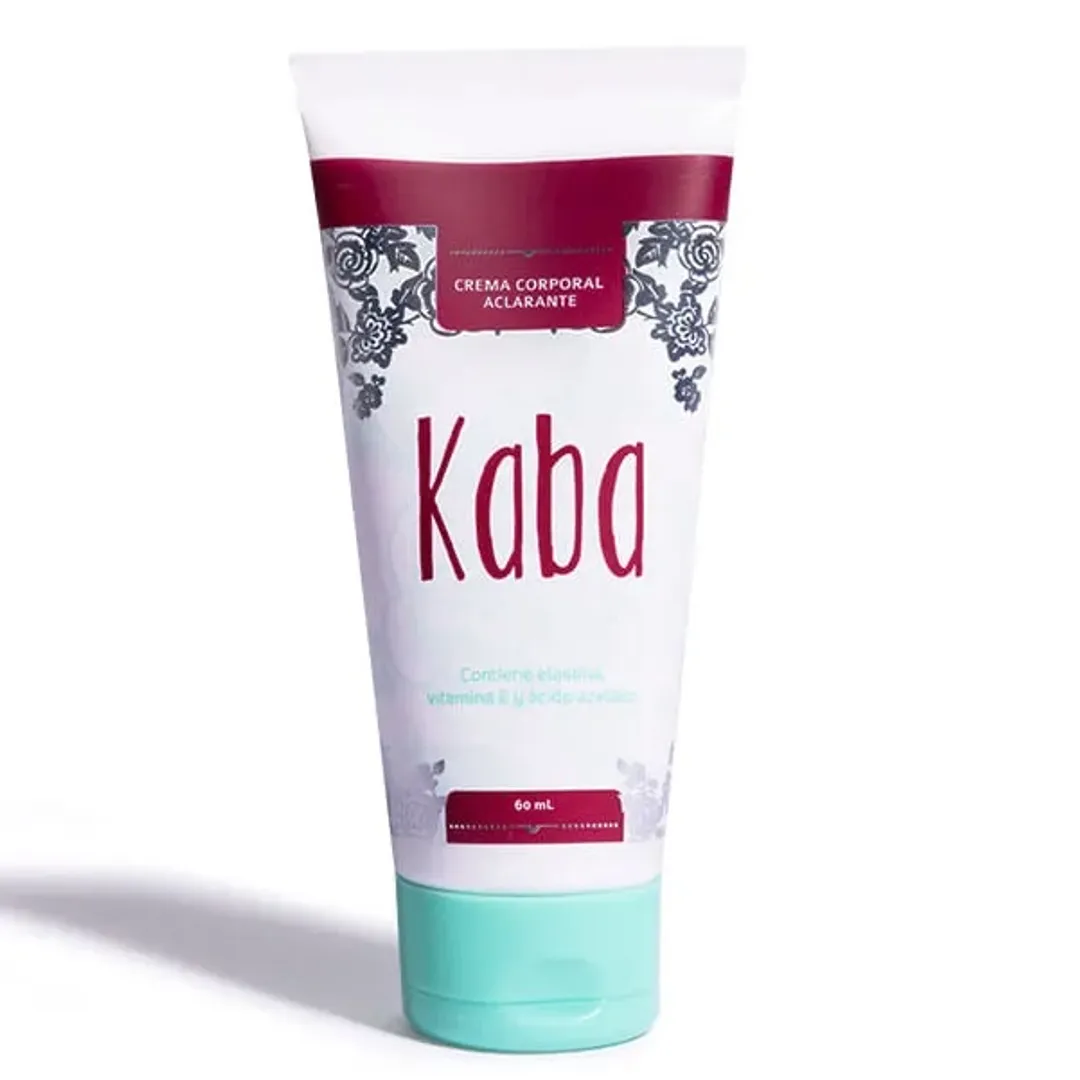 CREMA CORPORAL ACLARANTE KABA  