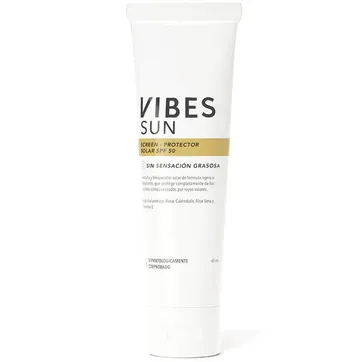 Imagen del producto PANTALLA SOLAR SIN COLOR SPF50 60ML VIBES