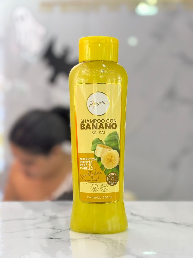 Shampoo con Banano Anyeluz