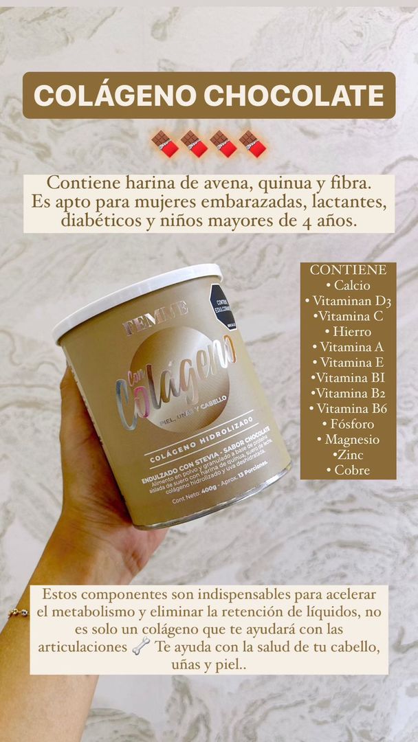 Colágeno Hidrolizado Femme- Chocolate