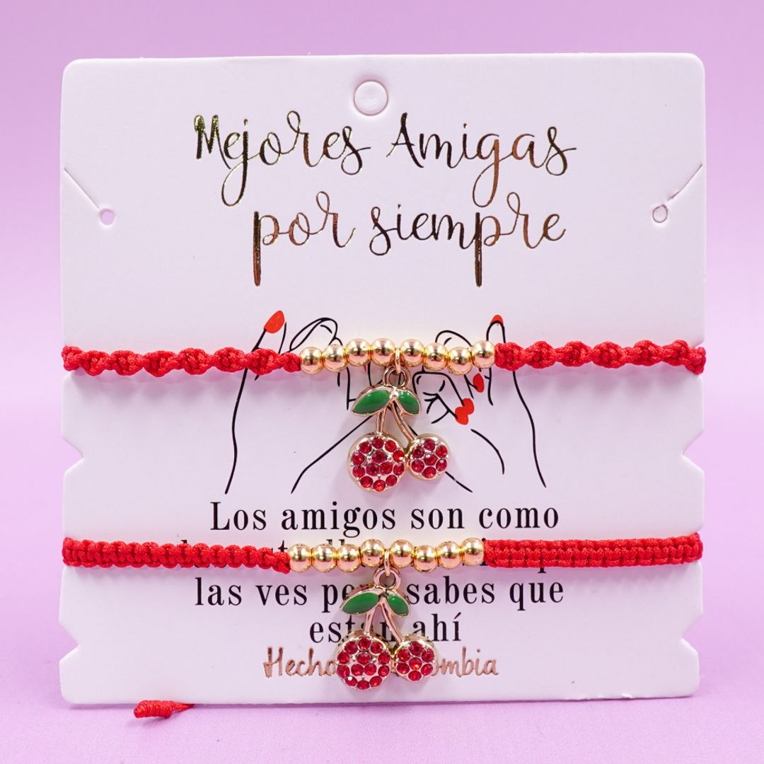 PULSERA CEREZA - AMB-01
