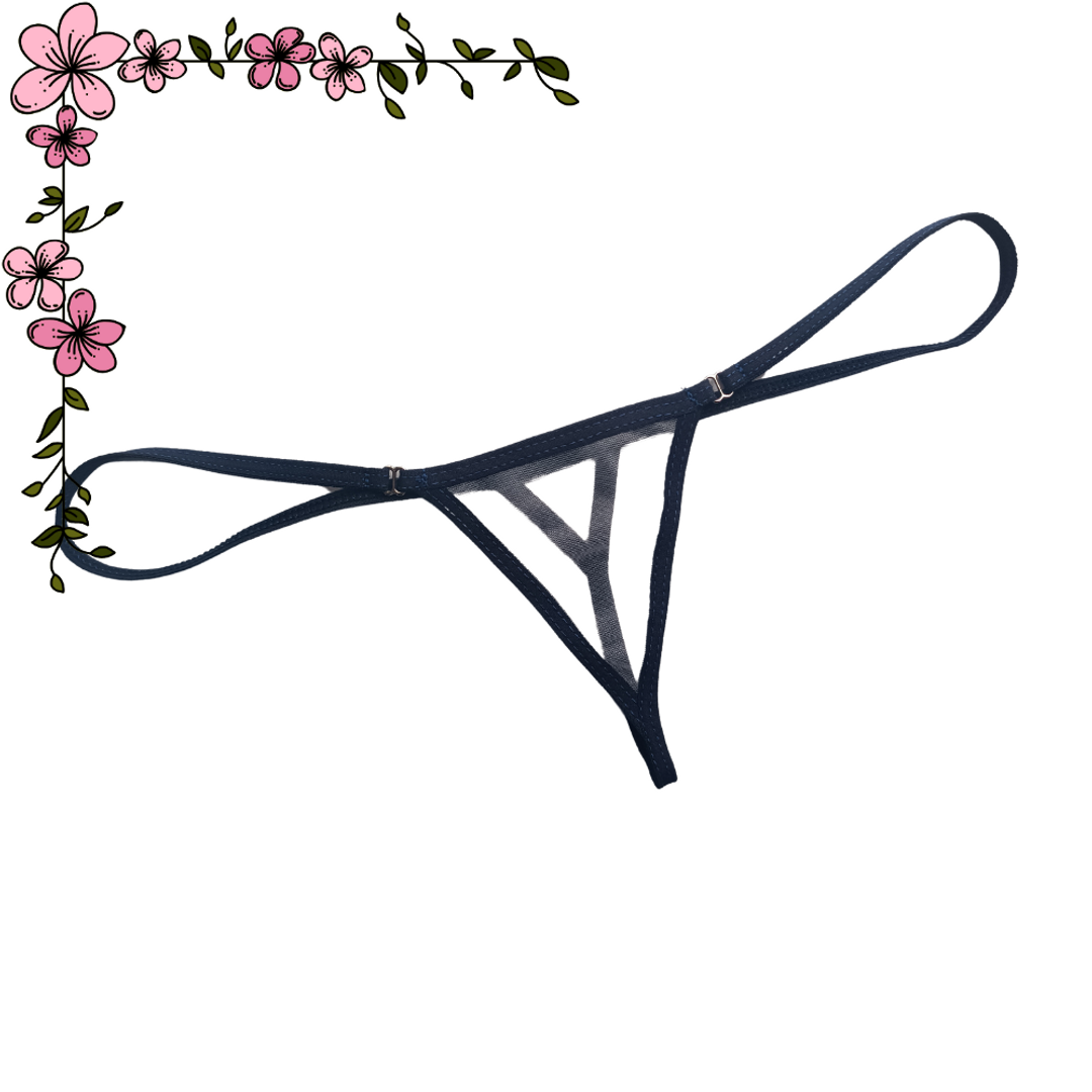 Micro tanga hilo en velo kit x 3 unidades 