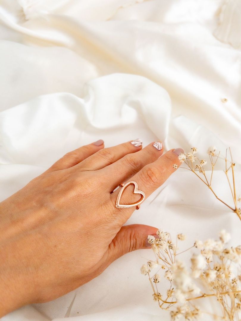 Anillo corazón 